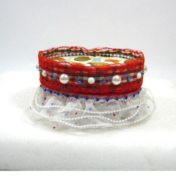 Keepsake Box for Jewelry Trinkets  Mementos Photos  w/ Mini Journal + Potpourri - Picture 2 of 8